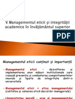 Curs 5 - Bune Practici - Managementul Eticii PDF