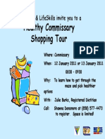 Commissary Tour