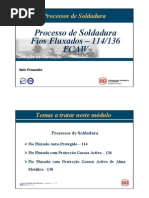 Soldadura Fio Fluxado