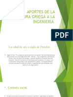 Aportes de La Cultura Griega A La Ingenieria