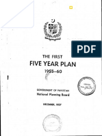 1st Five Year Plan 1955-60