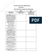 Guía de Observación para La Asignatura BPA