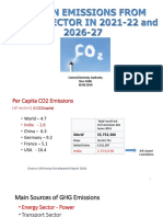 Central Electricity Authority Report on Per Capita CO2 Emissions and India's Power Sector Projections
