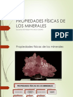 Propiedades Físicas de Los Minerales