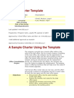 Project Charter Template 06