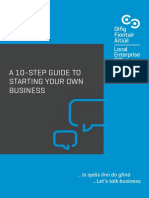 A 10-Step Guide To Starting Your Own Business: ... Is Spéis Linn Do Ghnó ... Let'S Talk Business