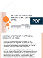 Ley de Supervisión Financiera. Presentación.2