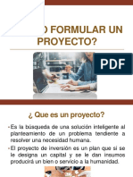 Cómo Formular Un Proyecto PDF