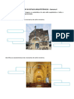 Ficha Sobre Os Estilos Arquitetónicos