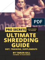 Ultimate shredding guide with diet, training and supplement plans