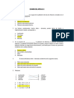 Examen Del Estdio de Impacto Ambiental