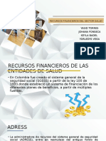 Recursos Financieros Del Sector Salud