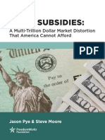 Wage Subsidies: A Multi-Trillion Dollar Market Distortion That America Cannot Afford