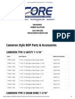 Cameron Style BOP Parts & Accessories: Cameron Type U Safety 7-1/16"