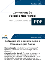 comunicao verbal e não verbal