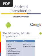 Introduction of Android