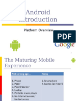 Introduction of Android