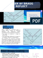 Bragg's law laser reflection