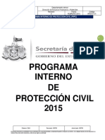 Programa Interno de Protección Civil 2015.6 PDF