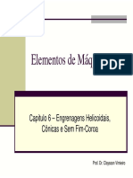 Capítulo 6 - Engr Helicoidais-Conicas-Sem Fim