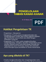 Pengelolaan TK