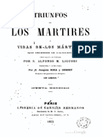 Triunfo D Los Mártires. Vida D Mártires. S Alfonso María Ligorio PDF