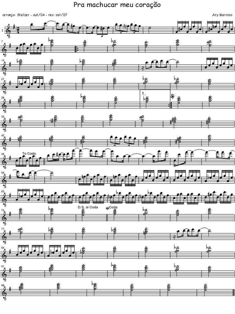 Pra Machucar Meu Coracao Vio 1 PDF | PDF