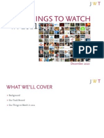 JWT: 100 Things To Watch in 2011