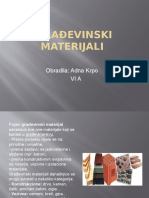 Građevinski materijali