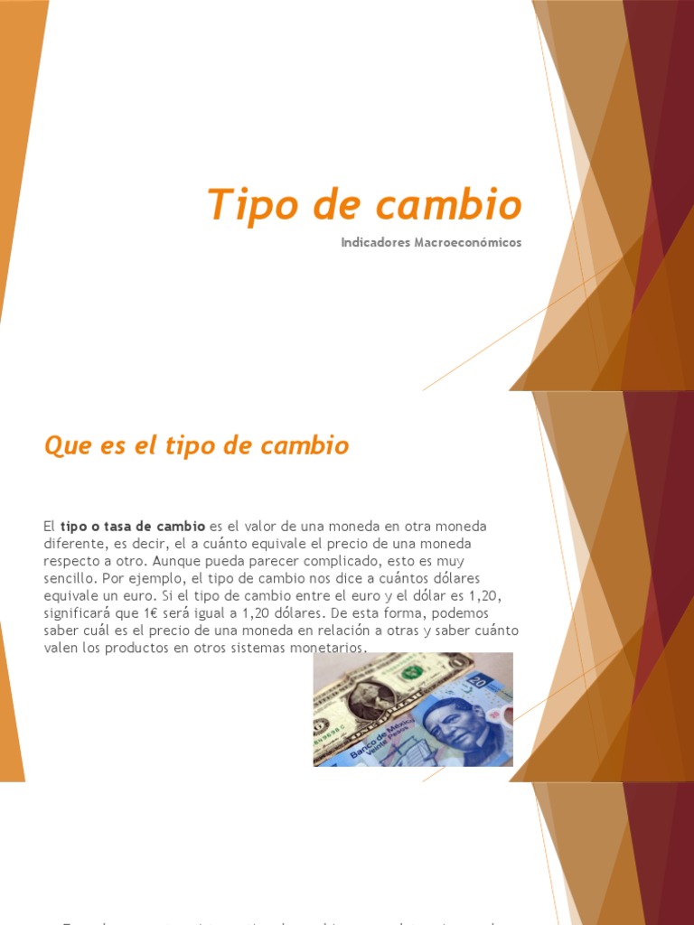 Qué es el tipo de cambio | PDF | Tipo de cambio | Inflación