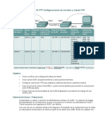 Práctica de Laboratorio 19 VTP Configuraciones de Servidor y Cliente VTP