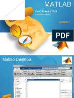 Matlab Lecture1