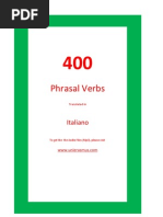 Download 400 Phrasal Verbs English - Italiano by unierasmus SN46219165 doc pdf