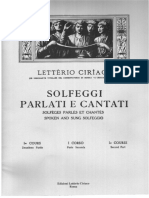 Ciriaco Solfeggi Parlati e Cantati 1 Corso 2 Parte PDF