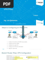 VPN Ipsec: Ing. Luis Retamozo