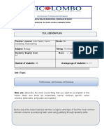 CLIL Lesson Plan