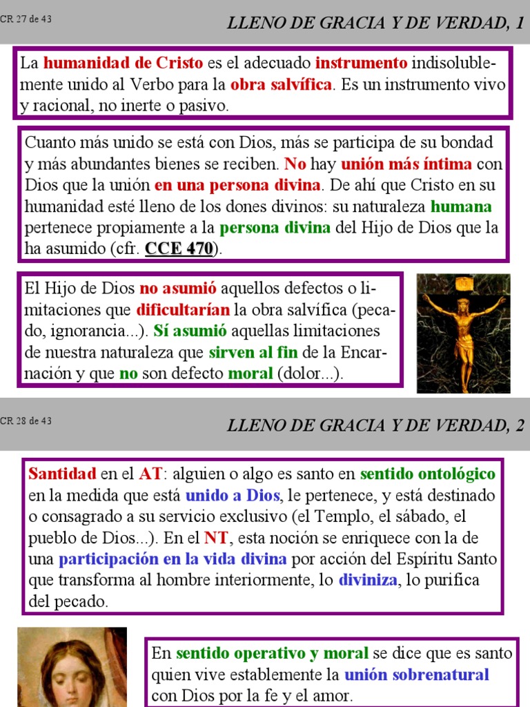 La Gracia y Verdad en Cristo | PDF | Gracia en el cristianismo | Cristo ...