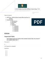 UPSC Quiz 2020 IAS Daily Current Affairs Quiz Day 114