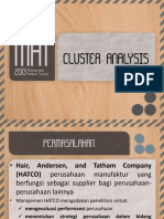 3b. Cluster Analysis - Workshop
