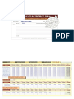 Plantilla para Elaborar El Presupuesto