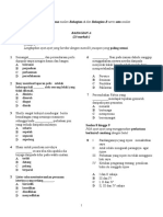 bARAHAN: Jawab Semua Soalan Bahagian A Dan Bahagian B Serta Satu Soalan Bahagian C Bahagian A (20 Markah) Soalan 1-7