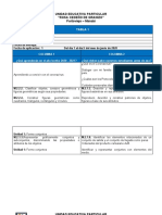 Tabla #1 Plan Covid - 19 Matematica