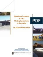 Workforce Turnover in FIFO Mining Operations in Australia - Good Research