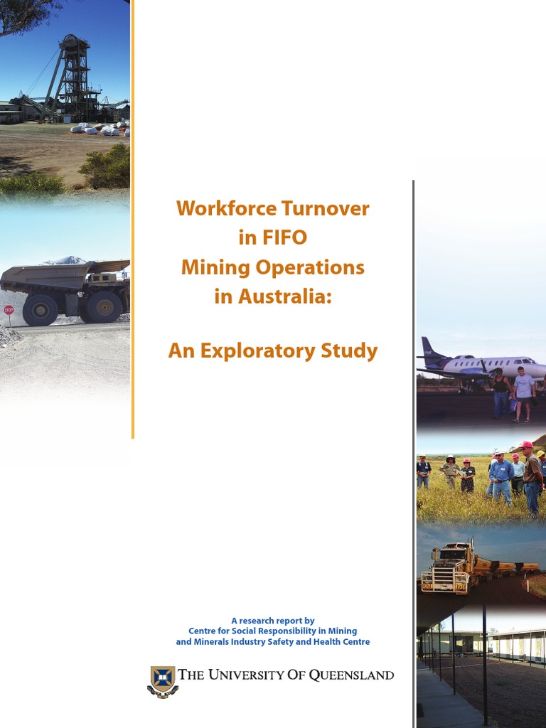 Workforce Turnover in Fifo Mining Operations in Australia: An ...