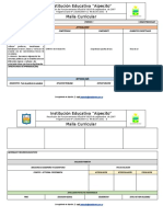 Formato Malla Curricular Propuesta