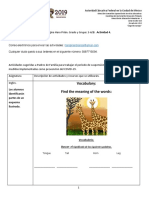 Planeación 3 Grado Del 18 Al 29 de Mayo 2020 Actividad 4