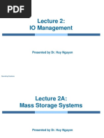 Lecture 2 - IO Management