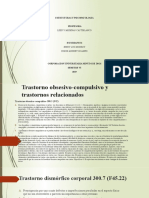 Trastorno Obsesivo-Compulsivo y Tratorno Relacionados