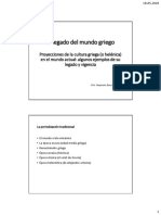 El Legado Del Mundo Griego PDF