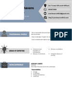 Curriculum - Vitae - Format Actividad Ingles